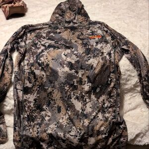 Sitka Core lightweight hoodie.